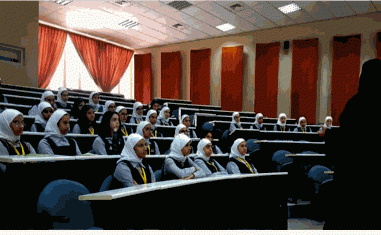 زيارة طالبات ثانوية الشرقيه بنات لكلية الهندسة والبترول