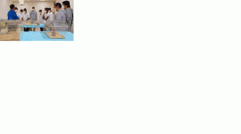 رحلة ميدانية لطلبة ثانوية روض الصالحين الى كلية الطب
