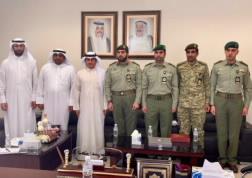 د.علي النامي: تعزيز التعاون الأكاديمي بين جامعة الكويت و الحرس الوطني الكويتي
