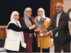 تتويج فريق طالبات كلية الطب بطلا لدوري مناظرات كليات جامعة الكويت للعام الجامعي 20182019
