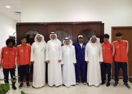 عمادة شئون الطلبة استقبلت وفد جامعة الطائف
