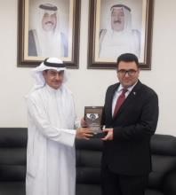 عميد شئون الطلبة اجتمع بمستشار سفارة الجمهورية التركية