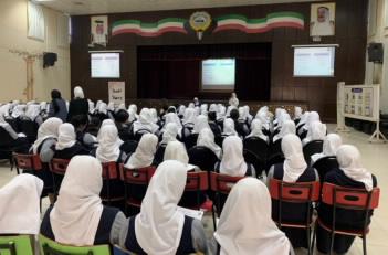 لقاء ارشادي بثانوية حواء بنت يزيد
