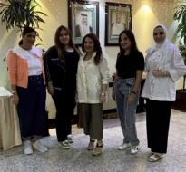 ورش فنية متنوعة في سكن الطالبات
