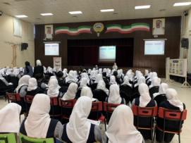 اللقاء الارشادي في ثانوية بيبي السالم الصباح