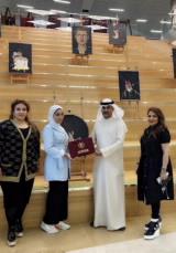 المعرض الفني الأول للطالبة زينب حمد الصايغ