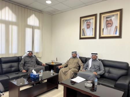عميد شئون الطلبة استقبل الاتحاد الوطني لطلبة الكويت