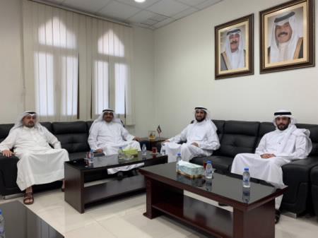 عميد شئون الطلبة بالوكالة يستقبل ممثل جمعية جود الخيرية في إطار حملة كلمني عربي