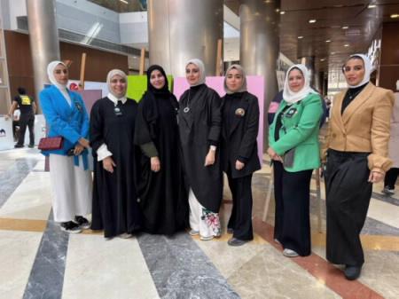 إدارة الأنشطة الثقافية والفنية بعمادة شئون الطلبة نظمت معرض تعريفي