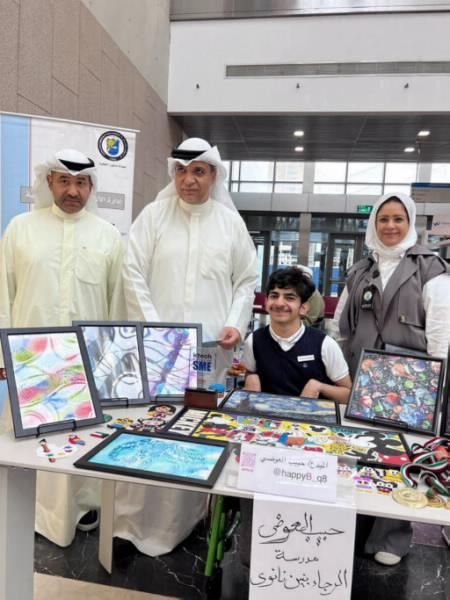عمادة شؤون الطلبة نظمت معرض مواهب طلابية والاحتفال باليوم العالمي للمعاق