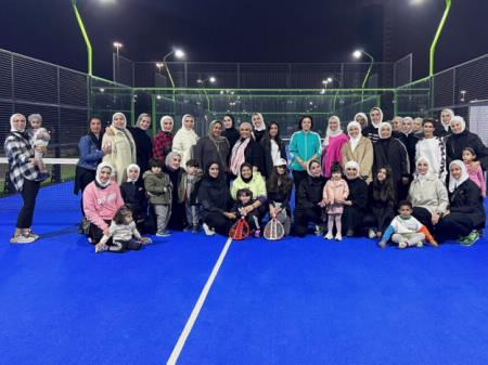 الأنشطة الرياضية بعمادة شئون الطلبة أقامت بطولة البادل الجامعية الاولى