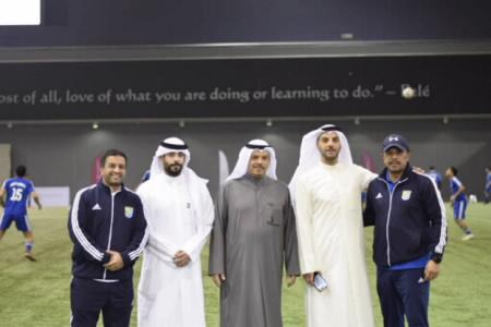 وفد عمادة شئون الطلبة يشارك في البطولة الرياضية التاسعة بدولة قطر