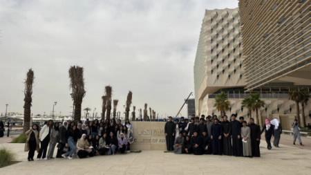 الإرشاد الأكاديمي شارك في إرشاد طلبة مدرسة الباكالوريا الأمريكية