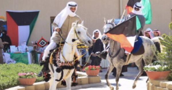 عمادة شئون الطلبة بجامعة الكويت احتفلت بالعيد الوطني ويوم التحرير