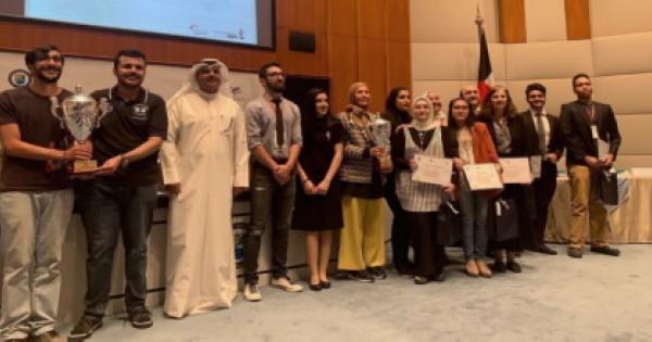 تتويج فريق طلاب جامعة الكويت بطلا لدوري مناظرات مؤسسات التعليم العالي باللغة الانجليزية للعام الجامعي 2018/2019
