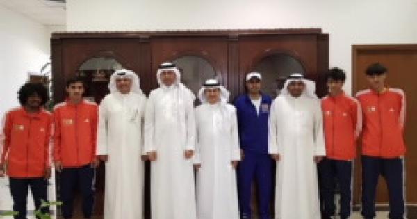 عمادة شئون الطلبة استقبلت وفد جامعة الطائف
