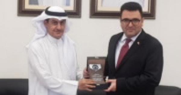 عميد شئون الطلبة اجتمع بمستشار سفارة الجمهورية التركية