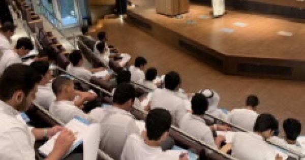 الجولة الإرشادية لثانوية سليمان أبو غوش في كلية التربية