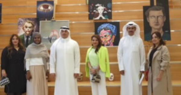 المعرض الفني المشترك للمراسم في كلية العلوم الحياتية
