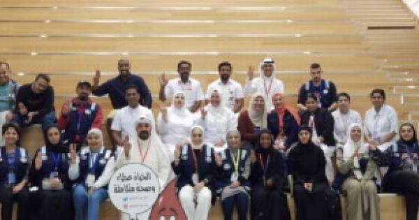 فريق انجاز وحملة التبرع بالدم