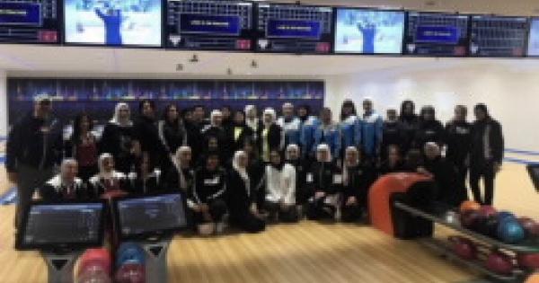 حصول فريق جامعة الكويت على أربع مراكز في بطولة البولينغ
