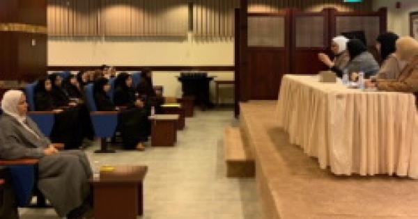 الإسكان الطلابي يلتقي بالطالبات المستجدات للفصل الدراسي الثاني 2019/2020
