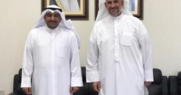 استقبل عميد شئون الطلبة بجامعة الكويت الدكتور سلمان نشمي العنزي نائب المدير العام للهيئة الخيرية الإسلامية العالمية