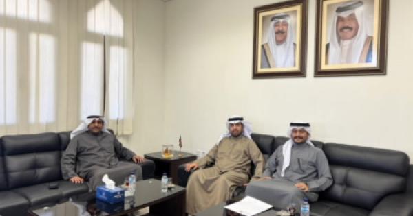 عميد شئون الطلبة استقبل الاتحاد الوطني لطلبة الكويت