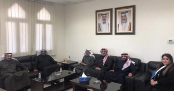 عميد شئون الطلبة استقبل ممثلي الجمعية الكويتية للتراث