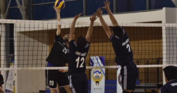 حصول منتخب جامعة الكويت لكرة الطائرة على المركز الثاني بدورة الألعاب الرياضية الأولى للجامعات
