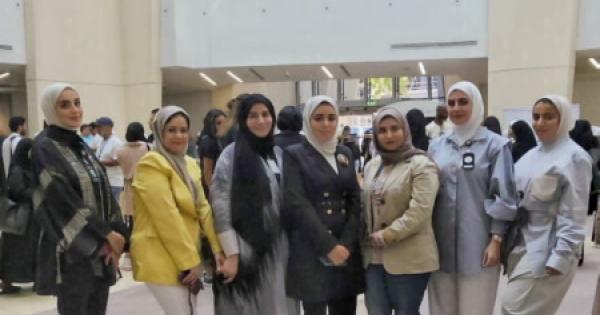 إدارة الأنشطة الثقافية والفنية بعمادة شئون الطلبة أقامت معرضًا تعريفيًّا في كلية التربية