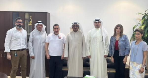 عمادة شئون الطلبة ممثلة بالأنشطة الرياضية إجتمعت لتنظيم بطولة جامعة الكويت الأولى للميني قول