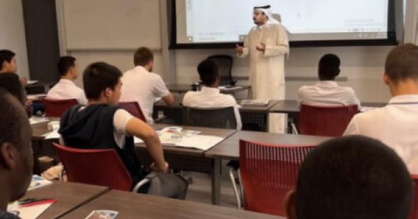 عمادة شئون الطلبة إستضافت وفد طلابي من ثانوية عبدالرحمن السميط