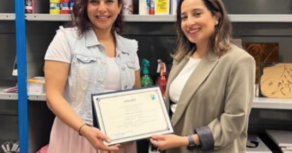 الأنشطة الثقافية والفنية نظمت ورشة العلاج بالفن