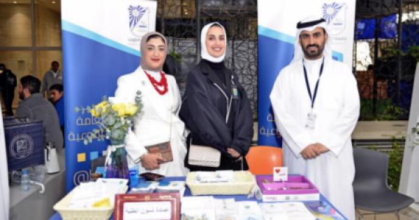 قسم العلاقات العامة للعمادات النوعية يشارك بمعرض دورنا الإعلامي