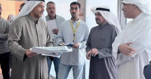 وفد عمادة شئون الطلبة زار المباني الإدارية في مدينة صباح السالم الجامعية