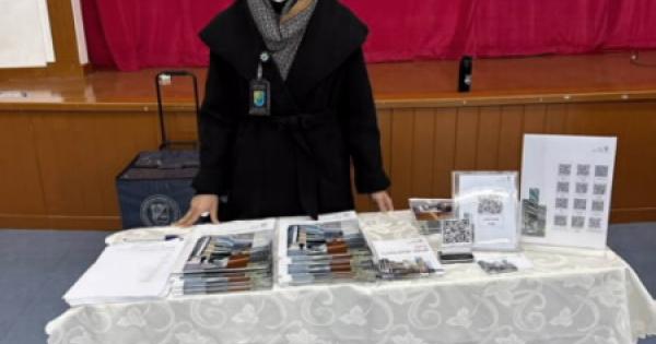 عمادة شئون الطلبة شاركت بمعرض المدرسة الكندية ثنائية اللغة