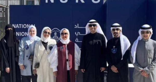 عميد شئون الطلبة وعميد القبول والتسجيل شاركوا الاتحاد الوطني لطلبة جامعة الكويت احتفال الأعياد الوطنية