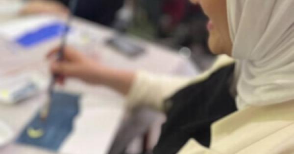 نشاط "لوحة فنية" في سكن الطالبات