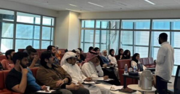 ورشة فنية للفنان يوسف الصالح في العلوم